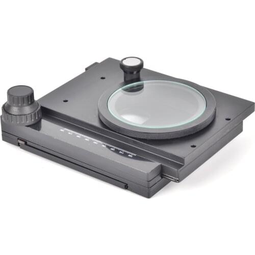 XY Fine-tuned Rotary XY Stage for Industrial Camera Stereo Microscope Precision Mobile Platform Micrometer Activity Table