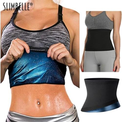 Sauna Waist Trimmer Belly Wrap Workout Sport Sweat Band Abdominal Trainer Weight Loss Body Shaper Tummy Control Slimming Belt