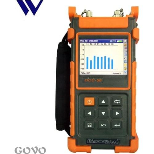 GOVO Fiber Tester OCC-50A 8-channel CWDM Optical Power Meter 1471-1611nm