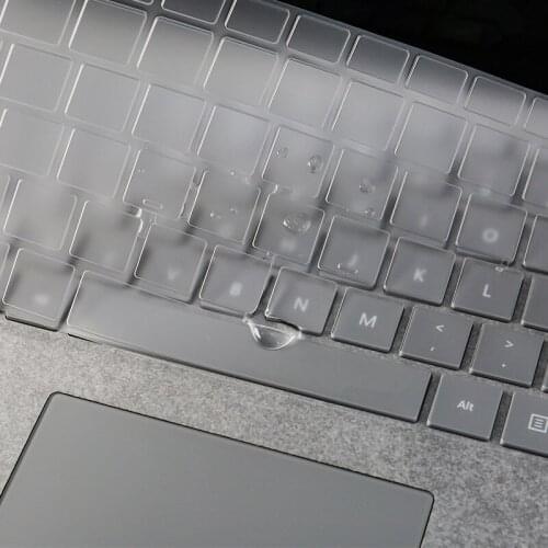 XSKN Keyboard Skin for Microsoft Surface Book Surface 3 Pro 3 Pro 4 Type Cover Ultra Slim Clear TPU Waterproof Transparent Film