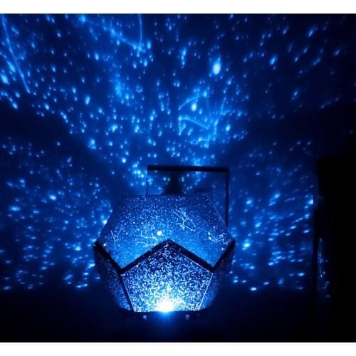 1Pcs Home Sky Projector LED Magic Night Lamp Starlight Galaxy Star Night Light Bedroom Decoration For Kids Gift