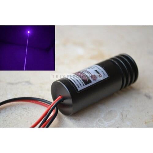 405nm 120mW VioletBlue Focusable Laser Dot Module