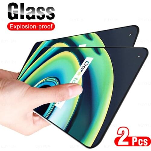 2Pcs Full Cover Protective Glass For Oppo Realme Q3 Pro Tempered Glas For Realmy Realmi RealmeQ3 Q 3 Q3Pro Screen Protector Film
