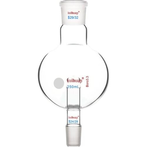 250ml 29/32# Bump Trap Frosted Standard Joint Lab borosilicate Glass Rotary Evaporator explosion-proof ball