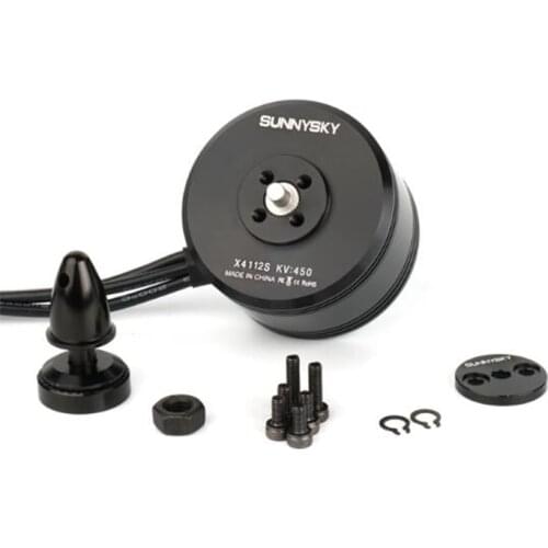 4pcs Original Sunnysky X4112S KV340 KV400 KV450 Outrunner Brushless Motor for Multi-rotor Aircraft multi-axis disc motor