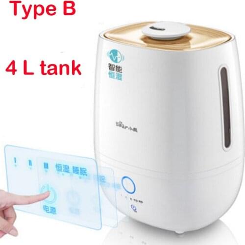 4L electric humidifier 220v air purifier 4L portable air humidifier super quiet office humidifier 25w