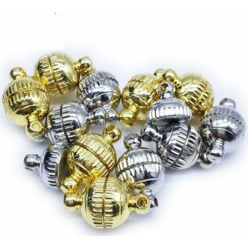 5pcs/lot Magnetic Clasp Hooks Jewelry Clasps End Caps Necklace Bracelets Clasp Connectors for ewelry Necklace Bracelets Hand Mad
