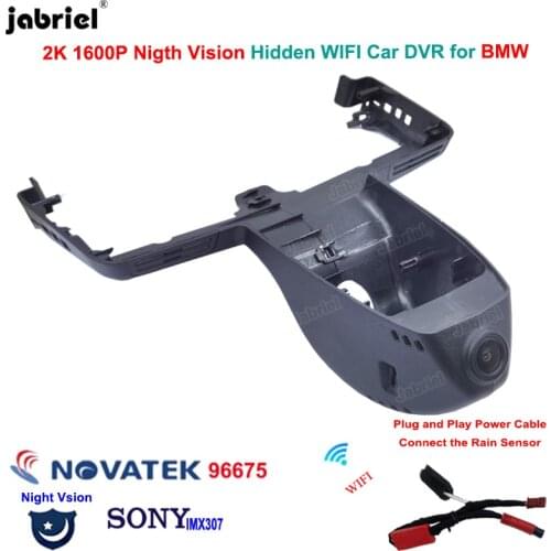 2K 1600P Plug And Play Wifi Dash Cam Car Dvr Cameras for BMW X6 G06 X6 40i X6 m50i X6 m50d X6 40d for BMW X6 M F86 2020-2022