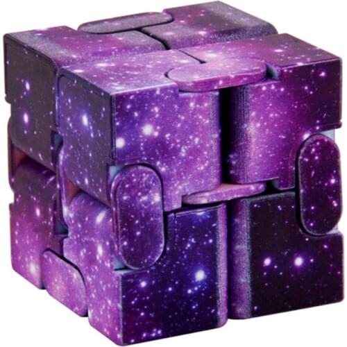 Infinite Relax for Adults Cube Magic Hand Fidget Toy Office Flip Cubic Puzzle Ball Decompression Reliever Autism Toys