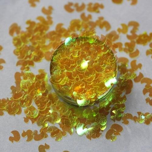 Yellow Duck Glitter Sequins for Resin Jewelry DIY Making Art Craft Nail Makeup Decoration Accessories Festival Party Supplier