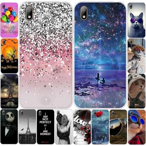 For Huawei Y5 2019 Case Soft Touch TPU Silicon Phone Back Cover For Huawei Honor 8S Phone Back Case Etui Bumper Funda Coque Capa