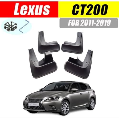 Mud-flaps for Lexus ct200h Mudguards CT200 mud flaps fenders splash guands car accessories auto styline 4 pcs