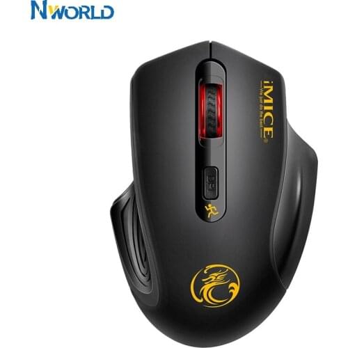 Wireless Gaming Mouse 2000DPI Adjustable USB 3.0 Receiver Optical Computer Mouse 2.4GHz Ergonomic Design For PC Gamer Fortnite