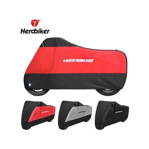 HEROBIKER new bike Bike cover all seasons waterproof UV dust proof exterior protection motorcycle motorcycle rain proof cover bike