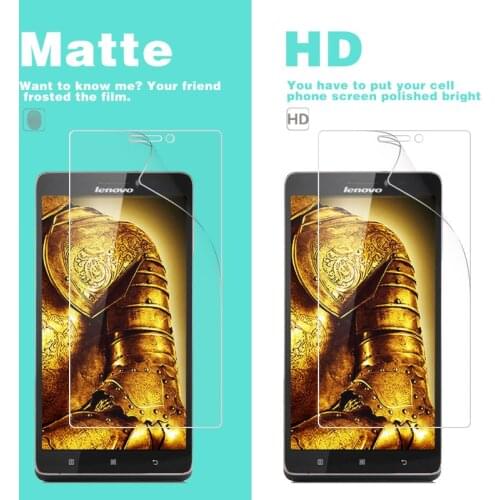 Clear Glossy HD Film For Lenovo A850 Plus A858T A859 A916 A936 A938t Vibe B C A2020 C2 Golden Warrior S8 A7600 Matte Film