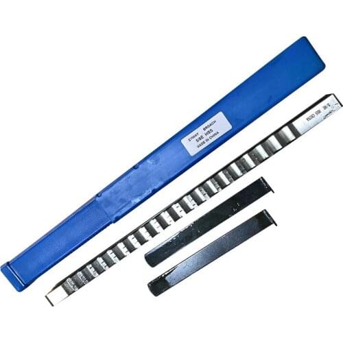 HSS 5/8 E Push-Type Keyway Broaches Inch Size Cutting Tool for CNC Metalworking