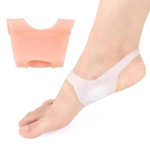 2pcs O-type Foot Corrector Insoles Pads No Slip Shoes For Men And Women Silicone Orthopedic Insoles Foot Care Tool