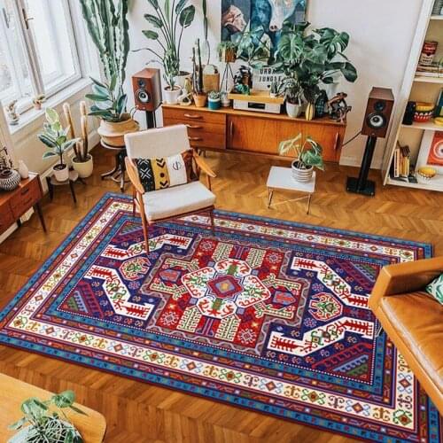 Vintage Persian Home Carpets For Living Roon Bedroom Area Rug Sofa Coffee Table Floor Mat Study Room Large Moroccan Carpet Decor