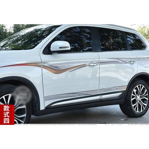 High Quality Car Sticker Waist Line Body Decoration Refitted Car Sticker For MG GS