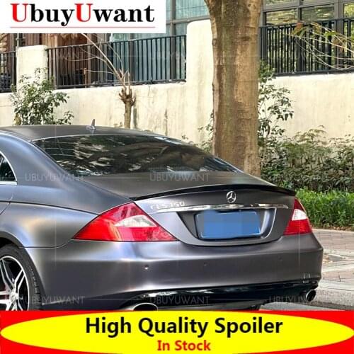For CLS300 CLS350 CLS400 CLS450 CLS63 AMG High Quality Pu/Real Carbon Fiber Rear Spoiler CLS Class W219 (2004 - 2011)