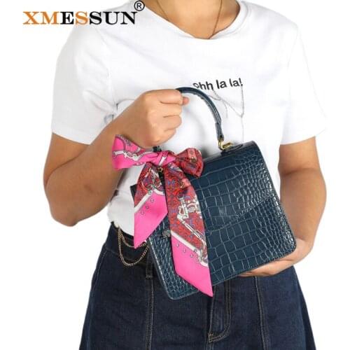 XMESSUN Brand Design Ostrich PU Leather Crossbody Bag For Women 2021 Fashion Lady Shoulder Bag Luxury Casua lHandbag Tote Purses
