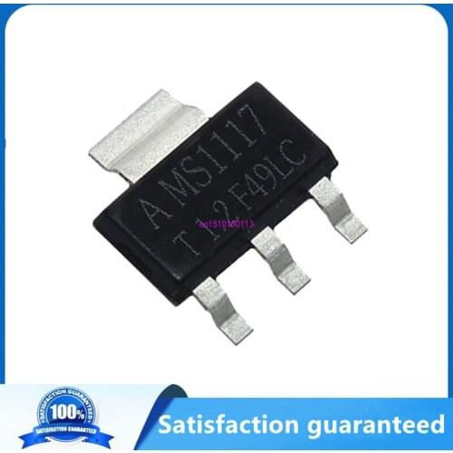 50pcs series AMS1117-3.3V AMS1117-ADJ AMS1117-1.8V AMS1117-1.2V AMS1117-5.0V AMS1117-3.3 AMS1117-5.0 Stable voltage power chip
