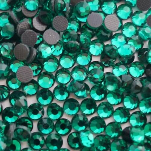 AAAA SS6-SS40 Blue Zircon DMC HotFix Rhinestones Flatback Glass Iron-on For garment shoes bags scarf nail jeans Decorations