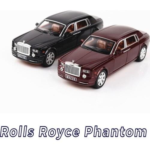 1:24 Toy Car Excellent Quality Phantom Metal Car Toy Alloy Car Diecasts & Toy Vehicles Car Model Toys For Children