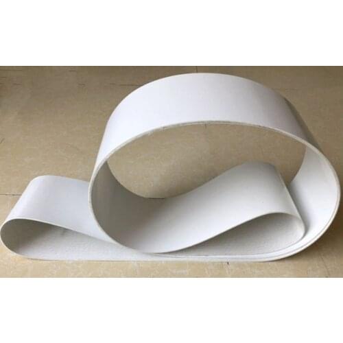 3000x250x3mm PVC White Transmission Conveyor Belt Industrial Belt Flat line Food Grade Belt