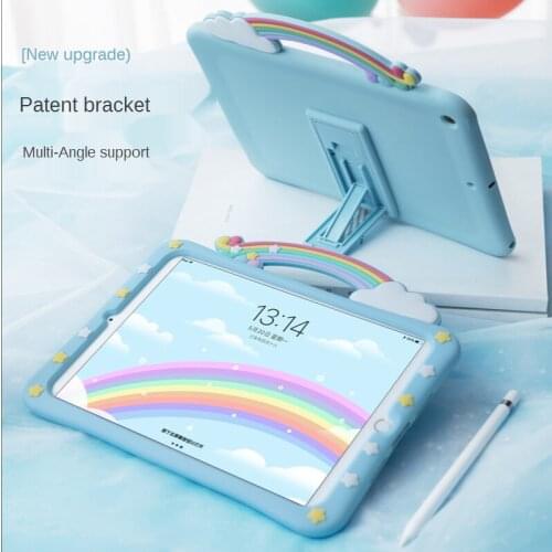 For Ipad Pro 11 Case 2020 New Stand Rainbow Cute Girls Mini Air1/2/3/4 9.7 10.2 10.5 Inch Tablet Travel Business Pouch Cover