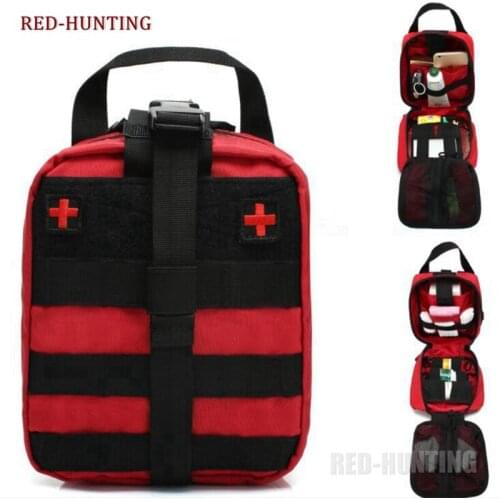 Tactical Medical Pouch Kit MOLLE Medical First Aid Kit Utility Pouch 900D EMT Pouch Bag Multifunction Nylon Tactical Molle Bag