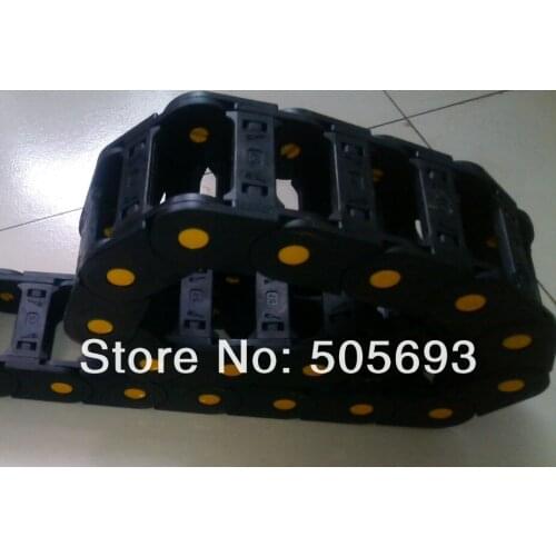 PA66 Cable drag Chain plastic 50*25mm length 1m
