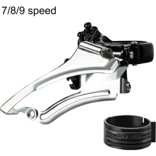 7/8/9/10/11-speed Front Derailleur Two-way Pull-Arm Precise Adjustment Compatibility Superior Bike Front Gear Shifter for MTB