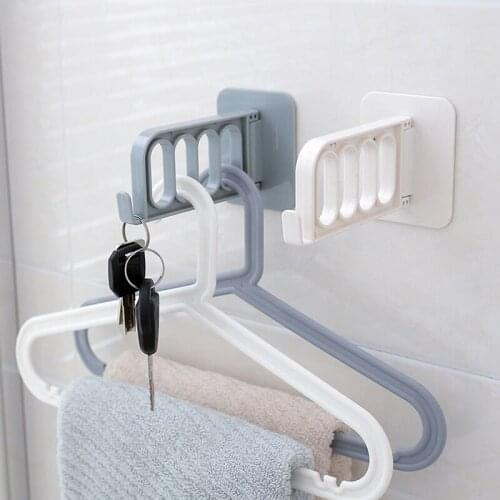 Hanging Cupboard Hanger Clothes Organizer Storage Holder Eco-friendly Home Bedroom Kitchen Cabinet Complements Rack Wall Mount