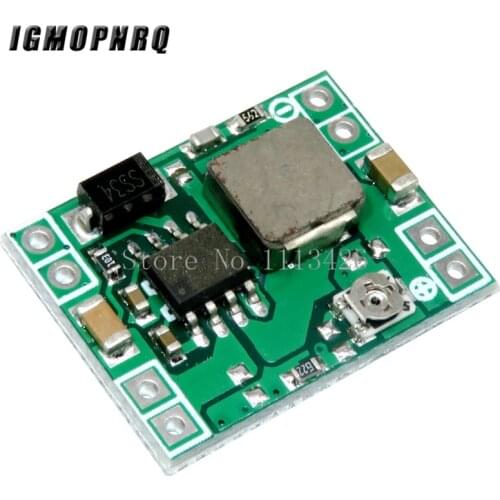 10PCS Ultra-Small Size DC-DC Step Down Power Supply Module MP1584EN 3A Adjustable Buck Converter for Replace LM2596