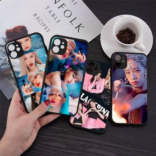 Jennie Kim Beautiful Phone Case Transparent Matte for iPhone 7 8 11 12 s mini pro X XS XR MAX Plus cover funda