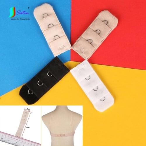 Red/white/black/skin color Underwear Bra Accessory Back Strap 1 Buckle Extend Band,Lengthened Elastic Bra Extend Band S0687H