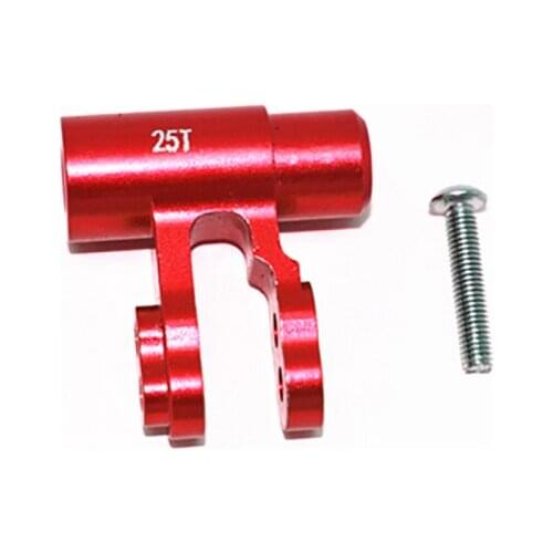 RC Aluminum Alloy 25T Steering Gear Arm Steering Post Arm for 1/5 X-MAXX 6S/8S RC Car Accessories