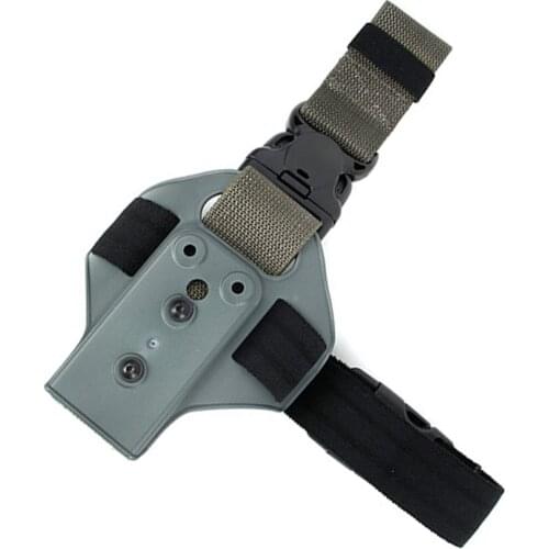 TMC Tactical Single Strap Holster Panel Leg Mount WG/BK/DE TMC2673