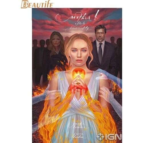 Darren aronofsky Cloth Silk Fabric poster Home Decoration Wall Art New Cloth Silk Fabric wall poster print