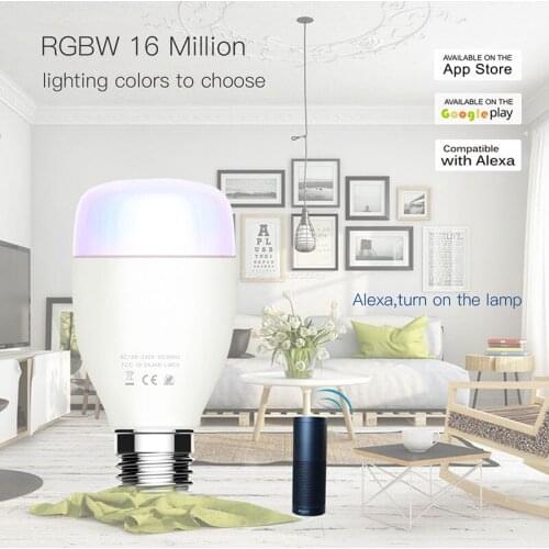 Smart WiFi Light Bulb Colorful Led Lamp RGB E27 Wake-Up Warm Lights with Alexa Voice Remote Control Google Home Chrismas Lights