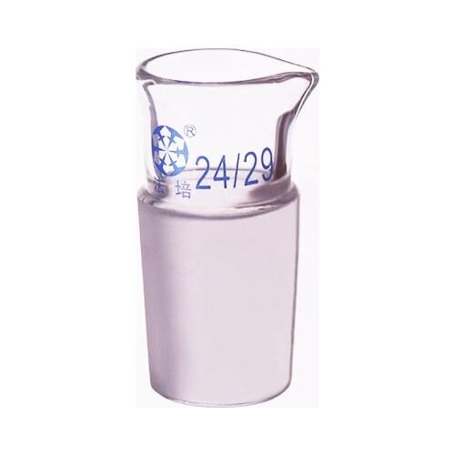 Liquid pouring joint,24/29,Liquid drain connector