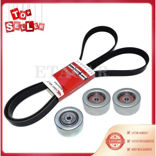 1 Set Drive Belt Idler Pulley 16603-31040 16604-31020 For Lexus IS250 IS350 2006 2007 2008 2009 2010 2011 2012