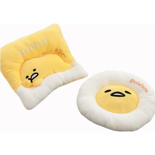1pcs Round/Square Lazy Egg Yellow Plush Toy Egg Yolk Brother Large Pillow Lazy Balls Stuffed Doll For Children Christmas Gifts