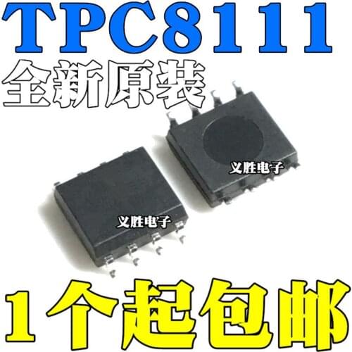 10pcs/lot New original TPC8111 SMD SOP8 lithium battery protection chip IC MOS field effect tube