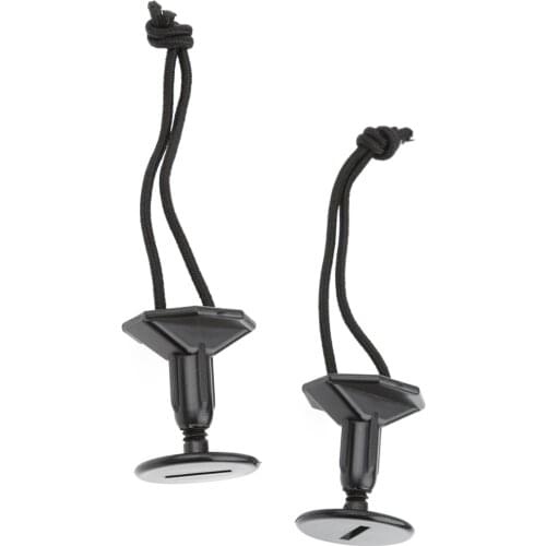 2pc Durable Surfboard Leash Plugs & String Replacement Accessories