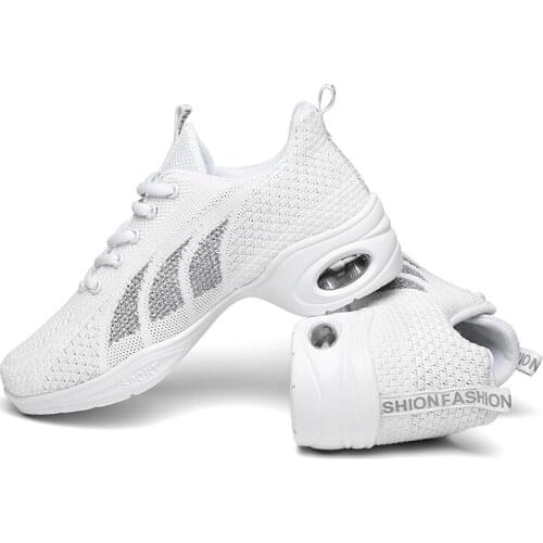 2021 Dance Sneakers for Adults Modern Practice Dance Shoes Girl Flexible Jazz Hip Hop Shoes Girl Professional Training Fitness