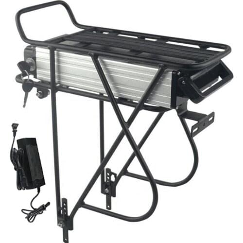 Ebike battery Pack for electric bike Rear Rack bateria 48V 20Ah 16Ah with Carrier fit for disc and V-brake rear wheel bike DIY