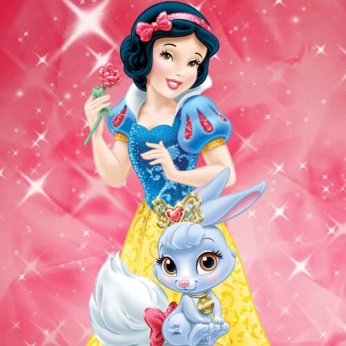 5D Diamond Painting Disney Snow White Full Round Diamond Mosaic Diamond Embroidery Home Decor DIY Handmade Gift