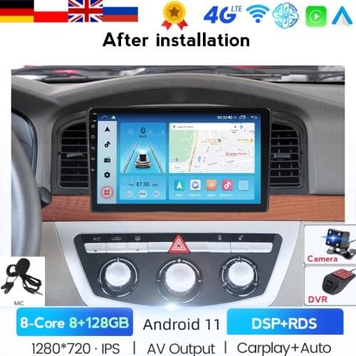 Car Navigation Gps 9 Inch Android 10.0 OCTA Core Support Mirror Link 2DIN Car Radio Multimedia Video Player For Lifan 620/Solano